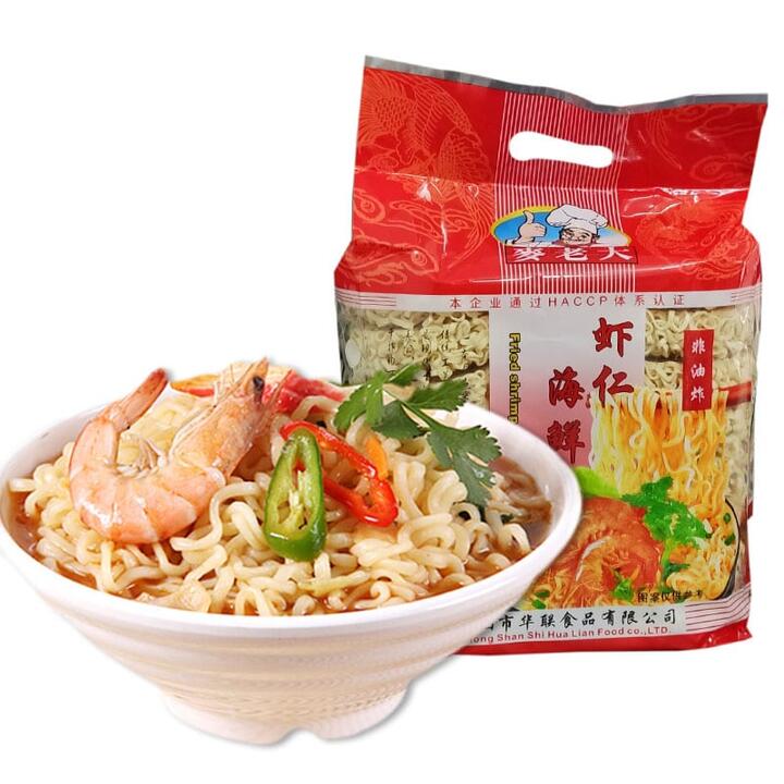 Mai Lao Da Shrimp Seafood Noodles - 920g
