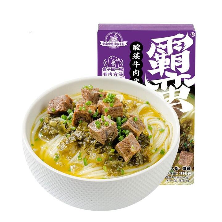 Baman Pickled Cabbage Beef Rice Noodles - 385.6g