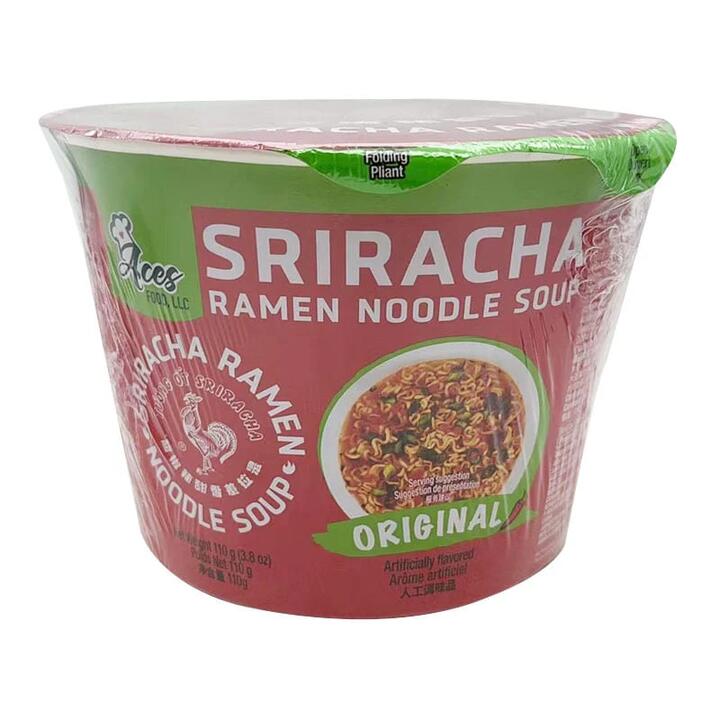 Sriracha Ramen Noodle Soup - Extra Spicy, 110g