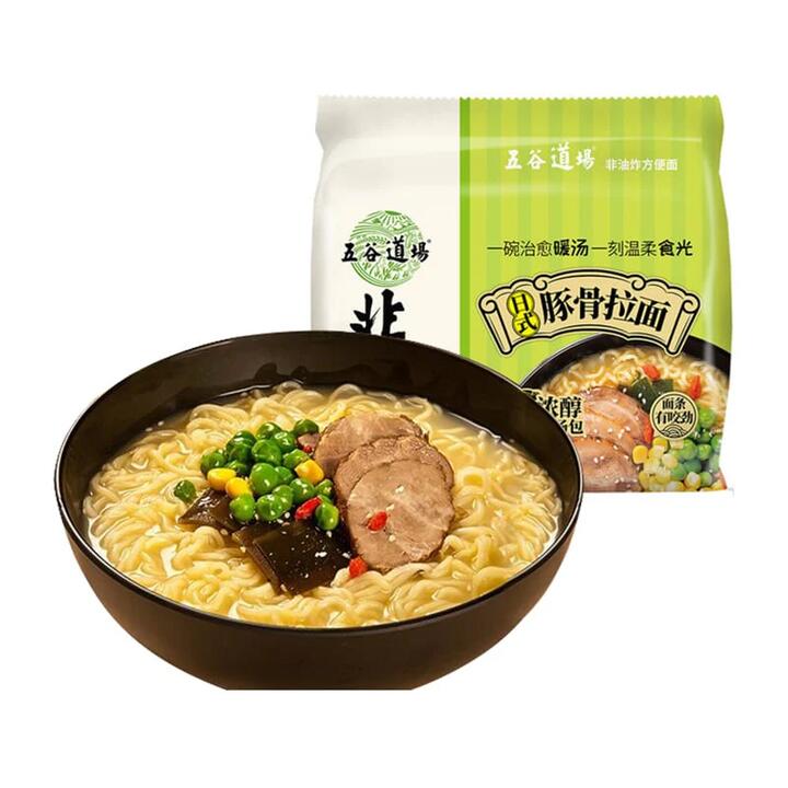 Wugu Daoshang Japanese Tonkotsu Ramen - 96g x 5 Packs