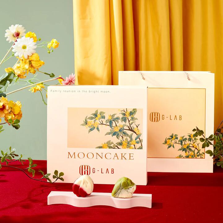 G-LAB Mooncake Gift Box - 4 Pieces, 240g