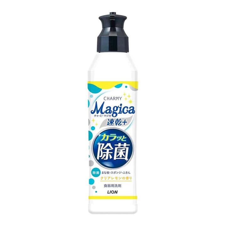 Lion Charmy Magica Antibacterial Quick-Drying Dishwashing Liquid - 220ml