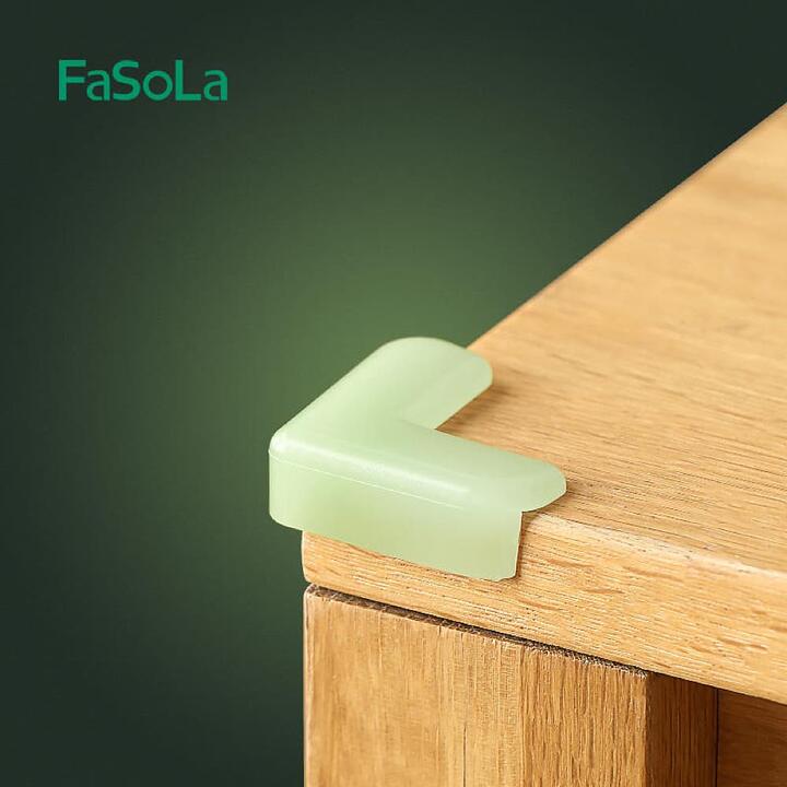 FaSoLa Luminous Corner Protectors - Green, Pack of 4