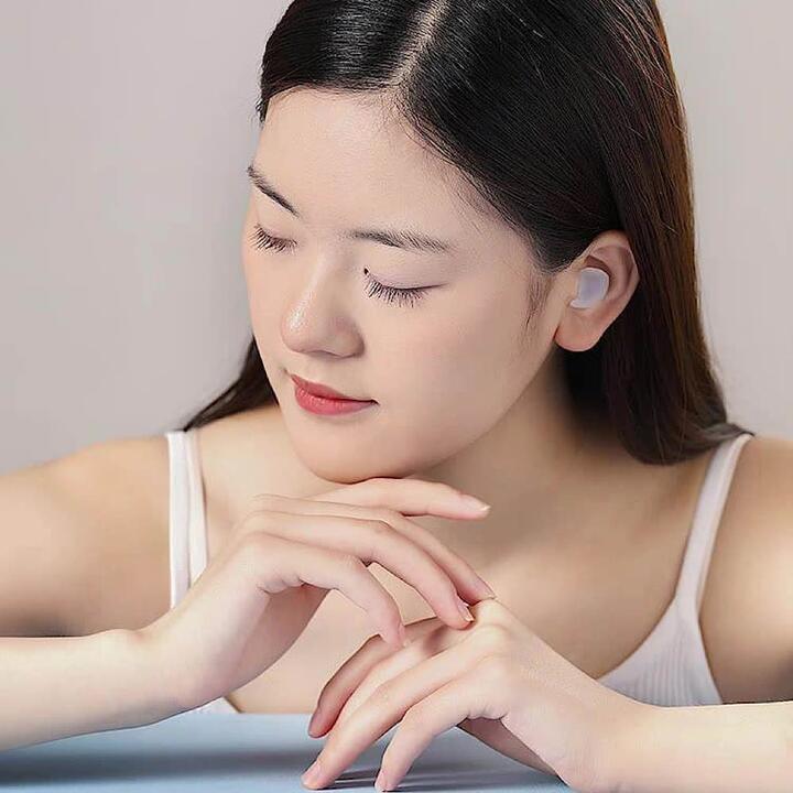 FaSoLa Silicone Earplugs - White, 6 Pieces