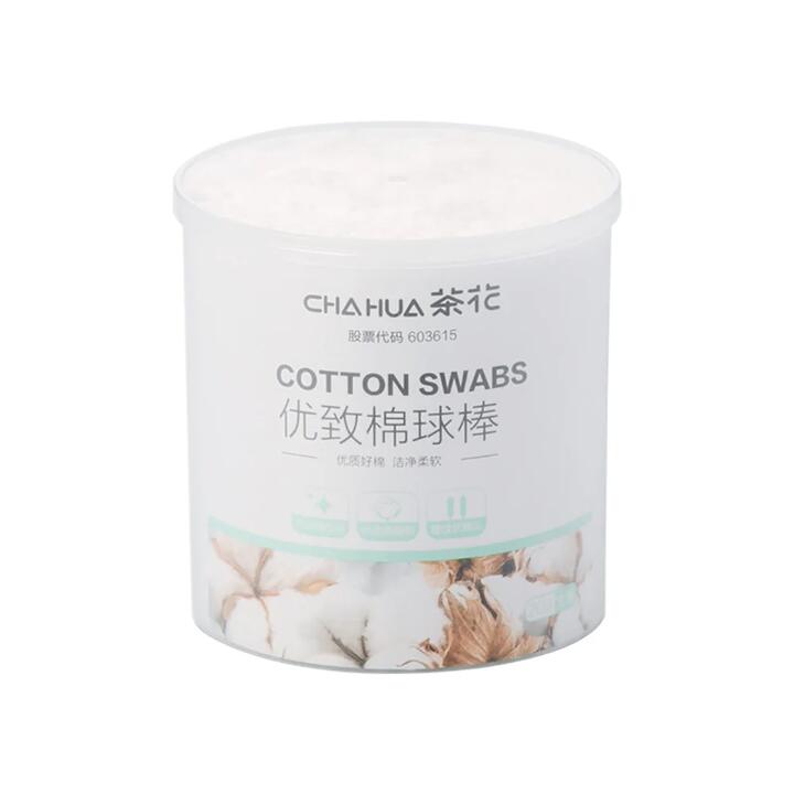Chahua Premium Cotton Swabs - 200 Pieces