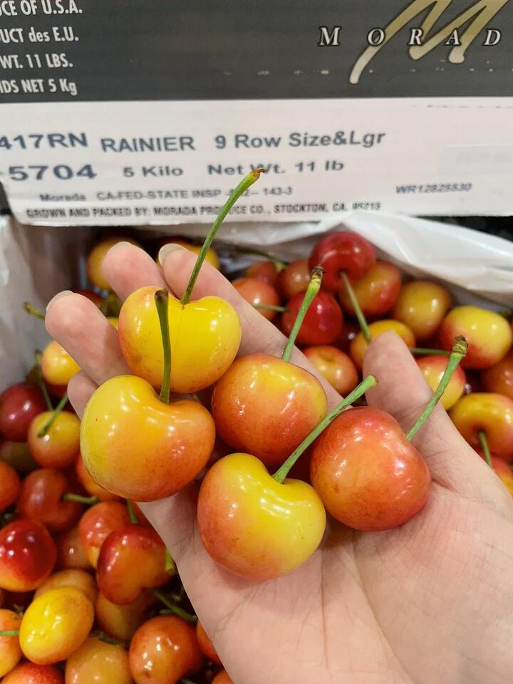 American Yellow Cherries - 500g