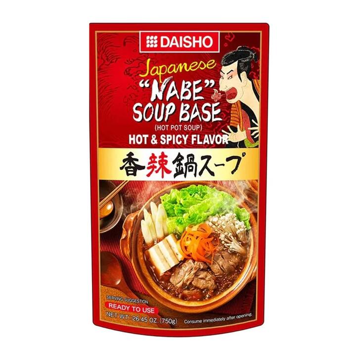 Daisho Hot & Spicy Nabe Soup Base - 750g