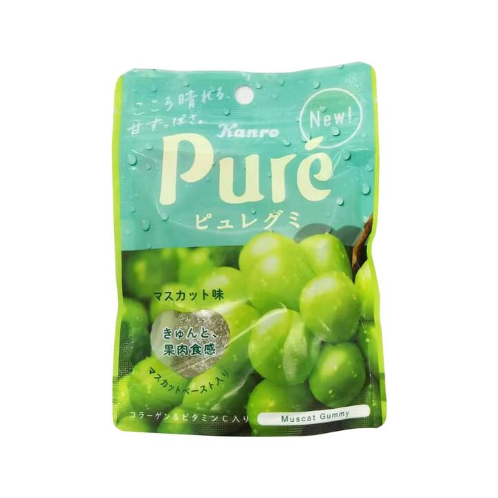 Kanro Pure Muscat Gummy (Random Packaging) - 56g