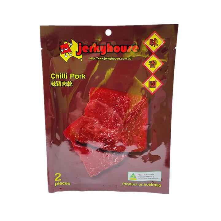Jerkyhouse Chilli Pork Jerky - 2 Pieces, 100g