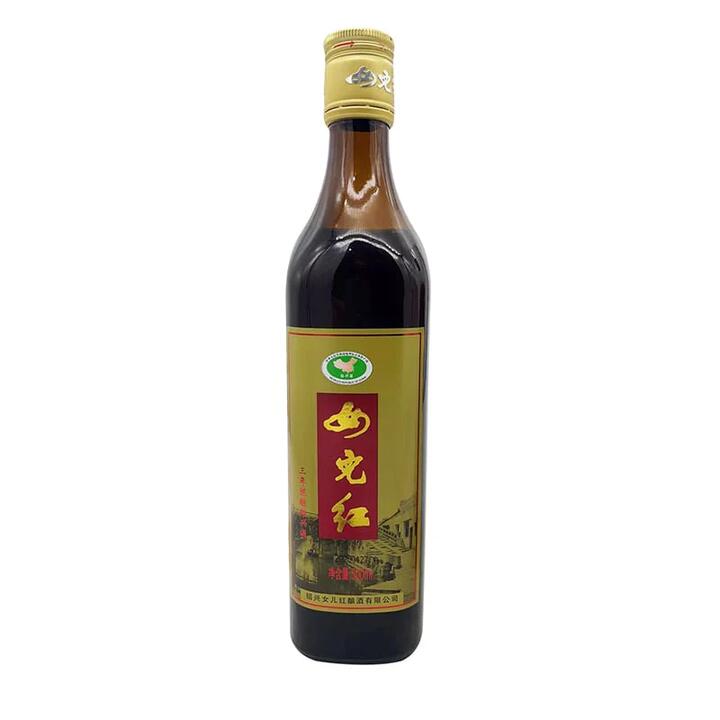 Shaoxing Nu'er Hong Rice Wine - 15% Alcohol, 500ml