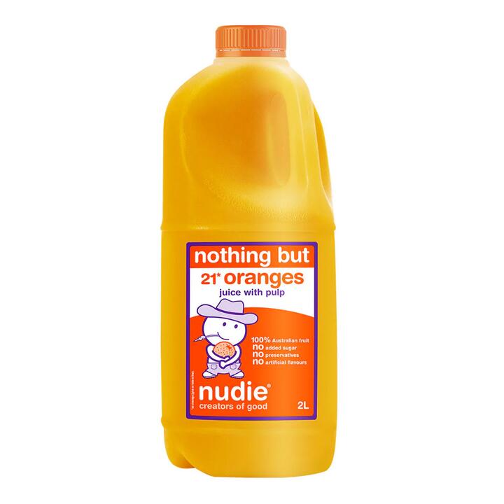 Nudie Pure Orange Juice - 2L