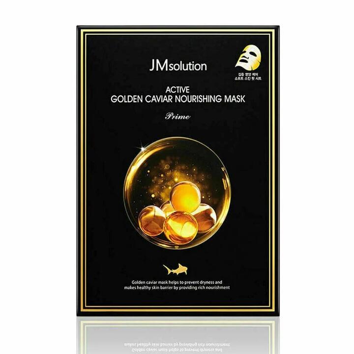 JM Solution Active Golden Caviar Nourishing Mask - 30ml x 10 Sheets
