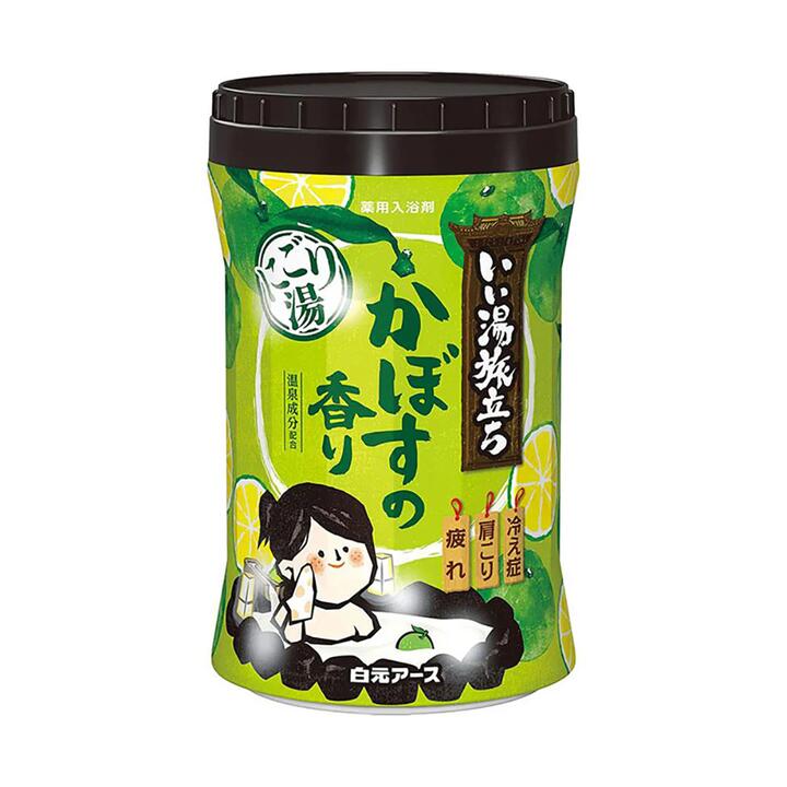 Hakugen Japanese Onsen Bath Salt - Citrus Scent, 660g
