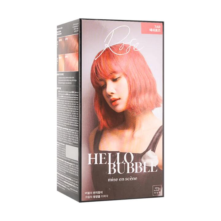 Mise en Scene Hello Bubble Foam Hair Dye - Rose Pink