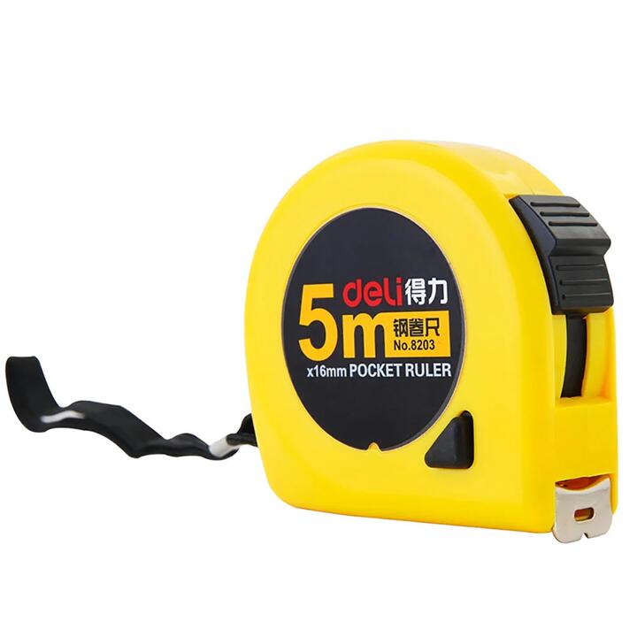 Deli Steel Tape Measure - 5m
