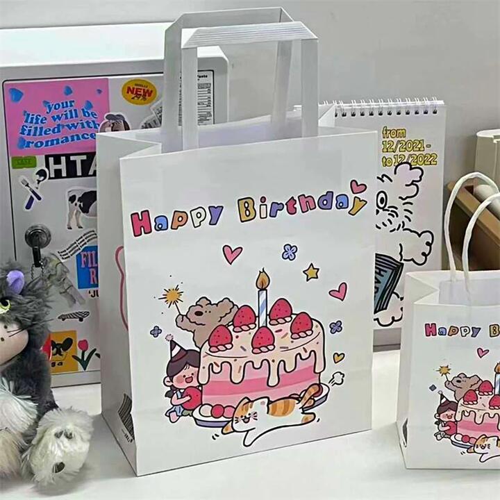 Ulife Birthday Gift Bag - Large White