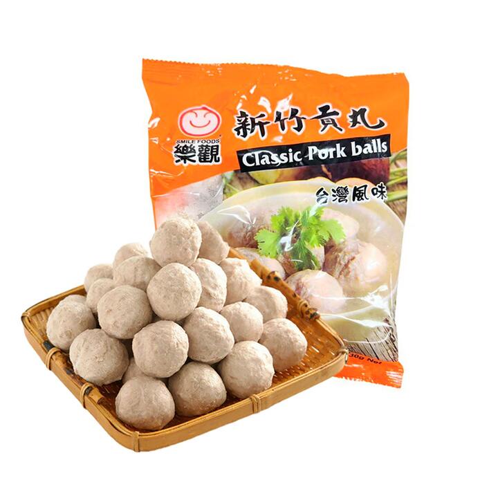 Smile Foods Frozen Taiwanese Style Hsinchu Pork Balls - 430g