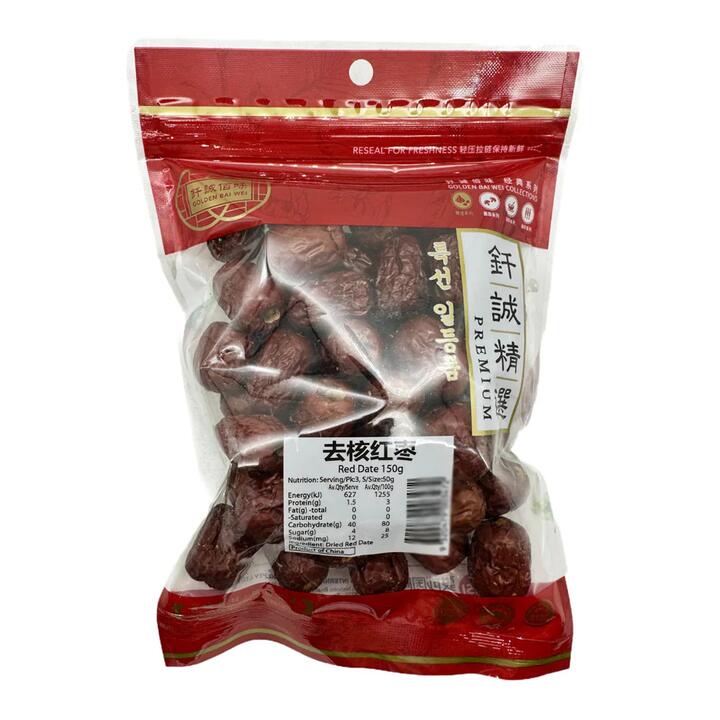 Chun Cheng Pitted Red Dates - 150g