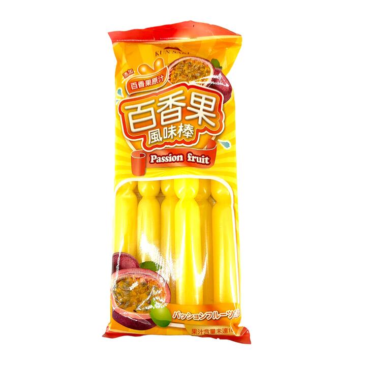 KunSaki Passion Fruit Flavored Stick Drink - 85g x 6 Pieces