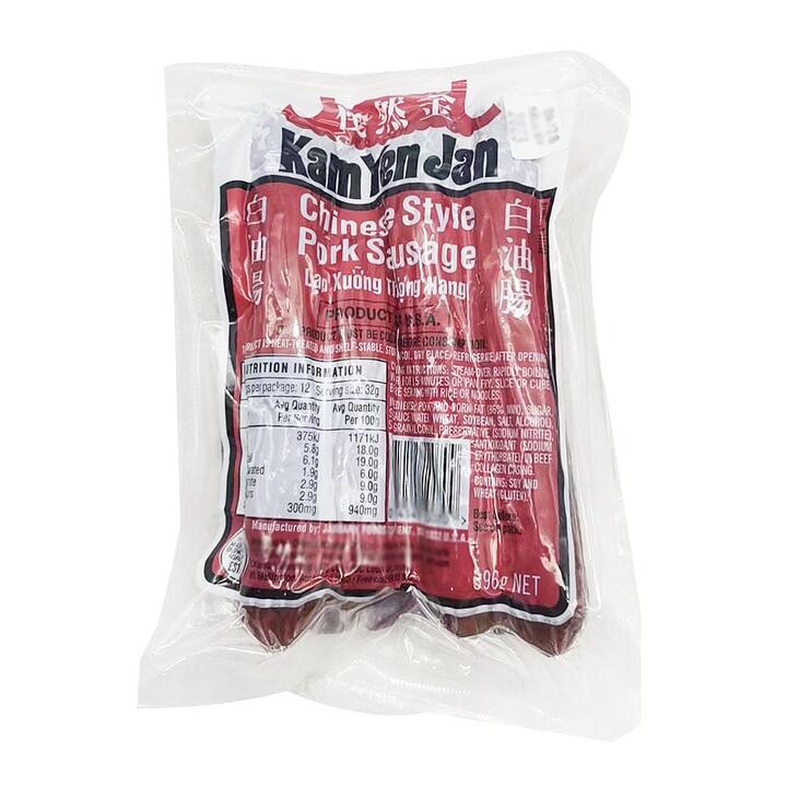 Kam Yen Jan Chinese Style Pork Sausage - 396g