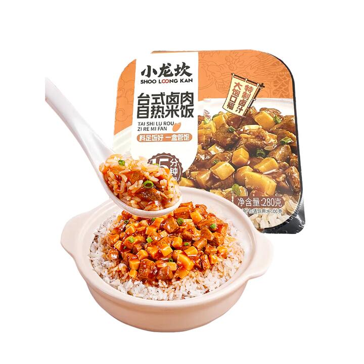 Shoo Loong Kan Self-Heating Rice with Taiwanese Braised Pork Flavor - 250g