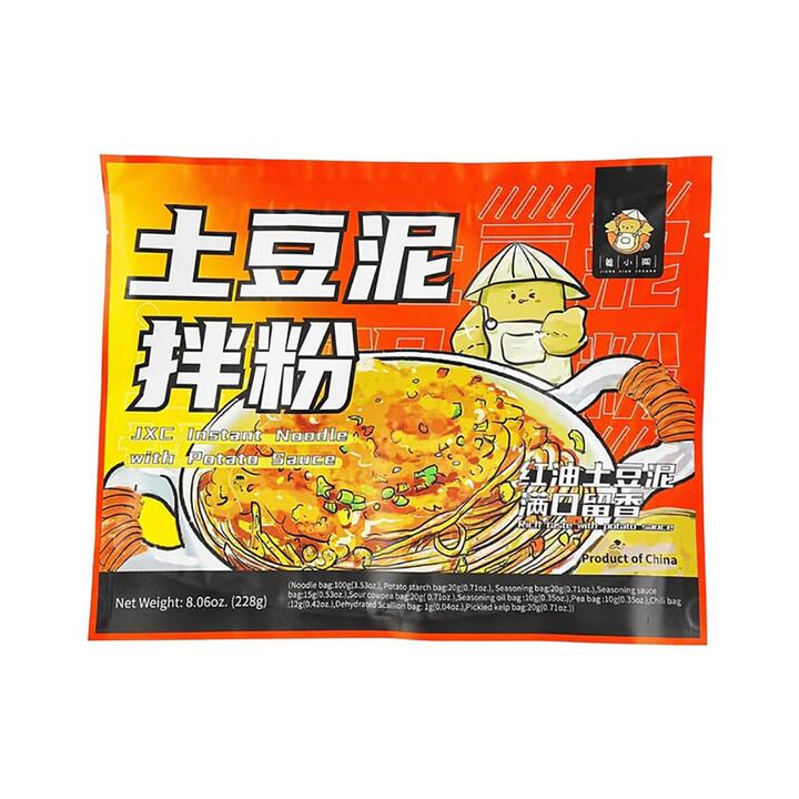 JXC Instant Noodle with Potato Sauce - 228g