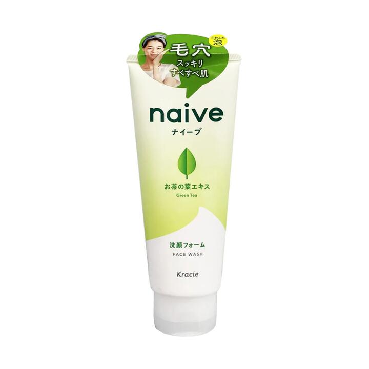 Naive Natural Plant Face Wash Green Tea - 130g