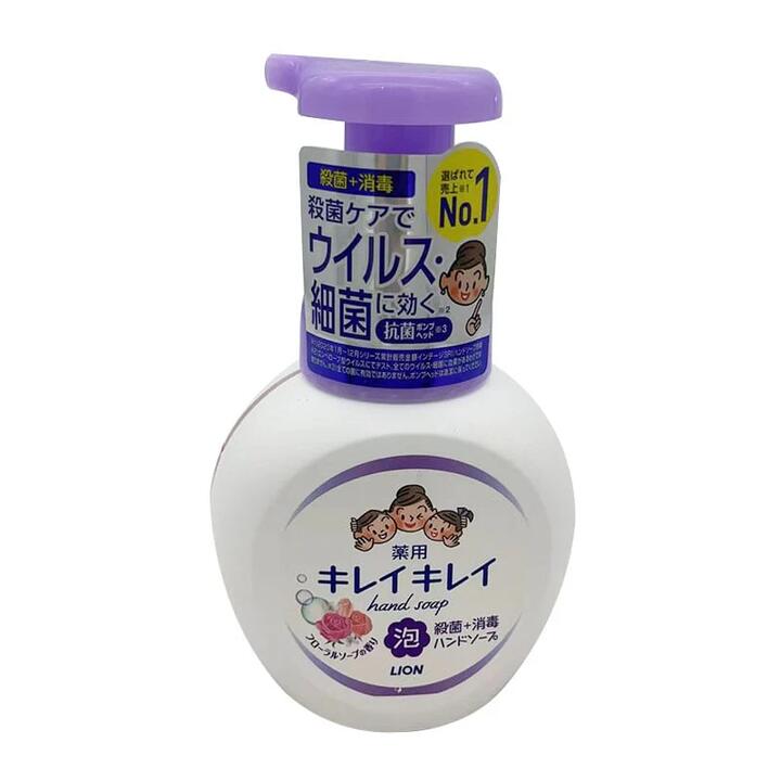 Lion Kids Antibacterial Foaming Hand Soap - Floral Scent (Purple) 250ml