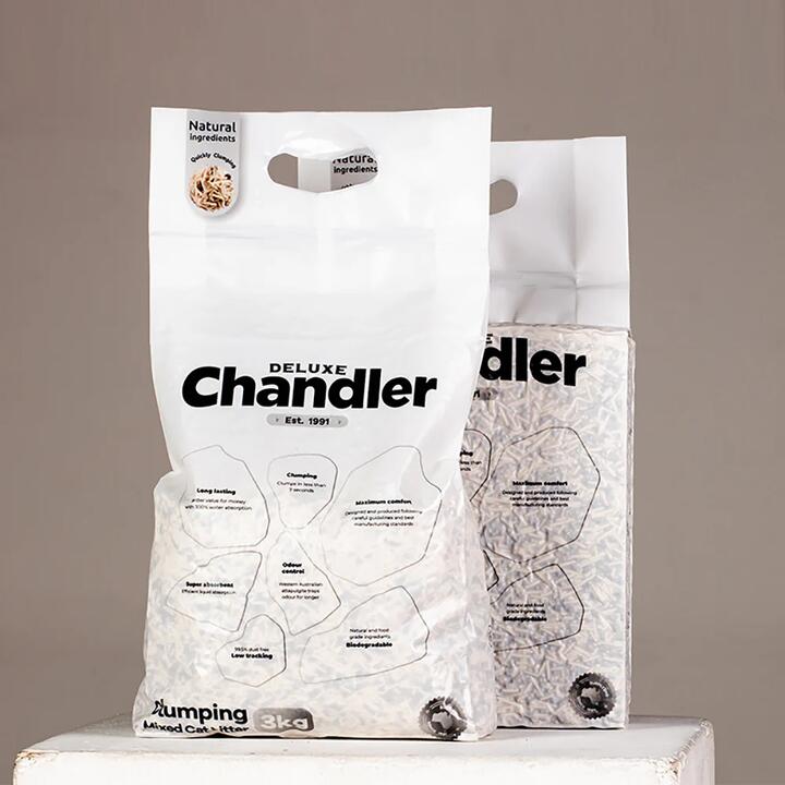 Chandler Natural Mineral Tofu Bentonite Mixed Cat Litter - 3kg