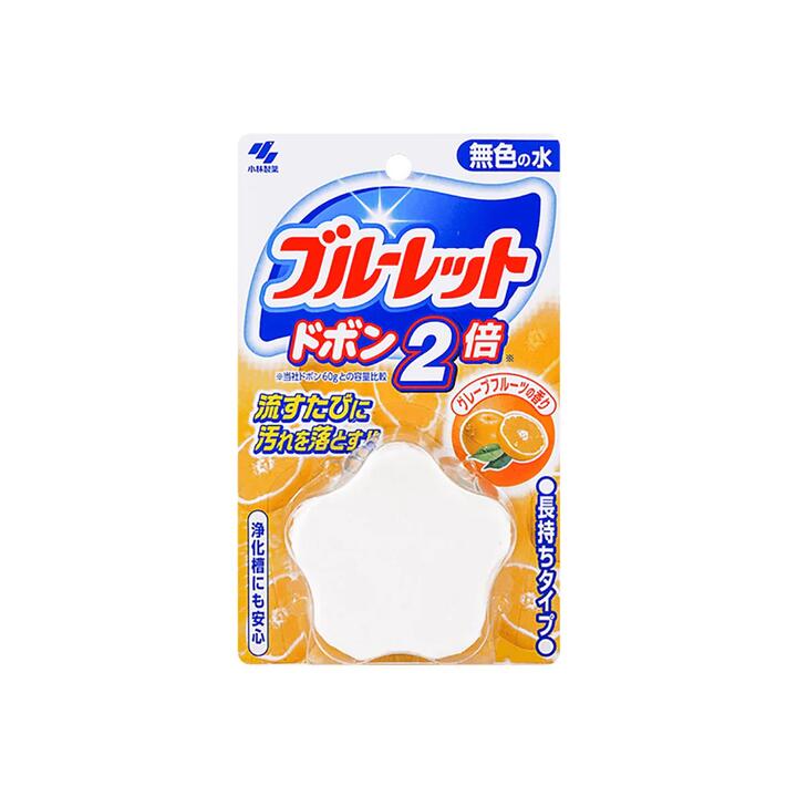 Kobayashi Toilet Cleaning Block - Orange Scent, 120g
