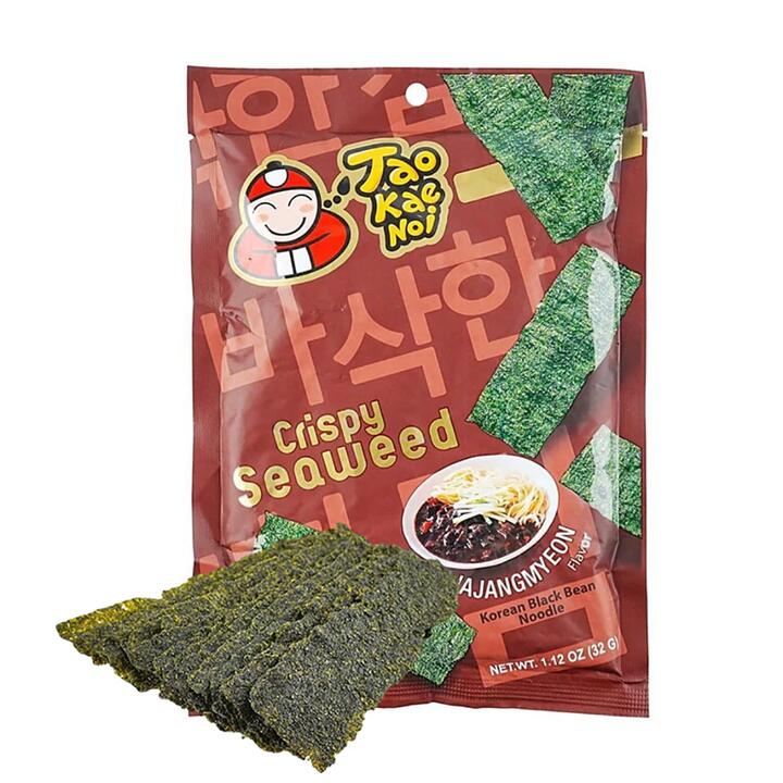 Tao Kae Noi Crispy Seaweed Korean Black Bean Noodle Flavor - 32g