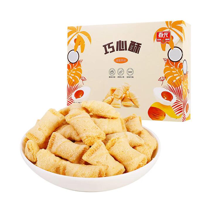 Chunguang Salted Egg Yolk Pastry Rolls - 120g