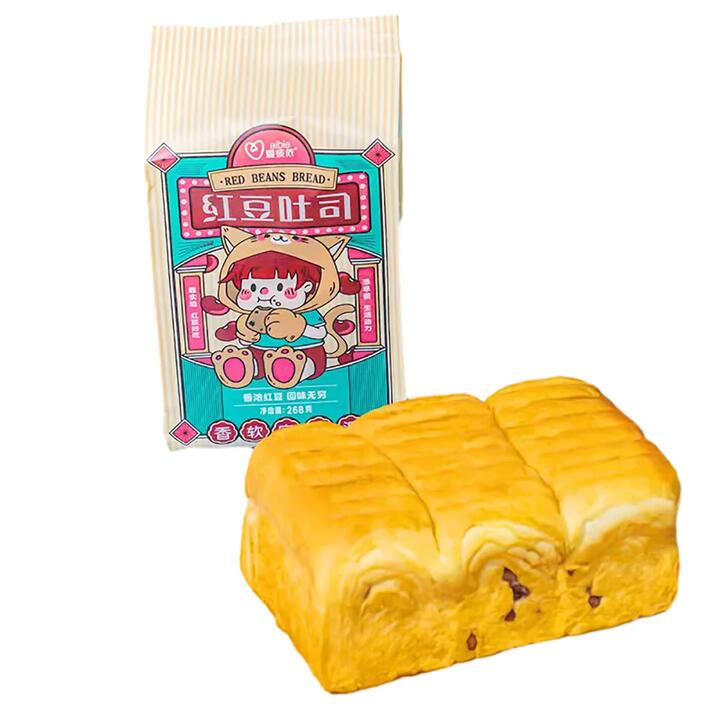 Aibei Red Bean Toast - 268g