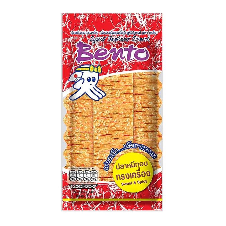 Bento Sweet & Spicy Squid Seafood Snack - 20g