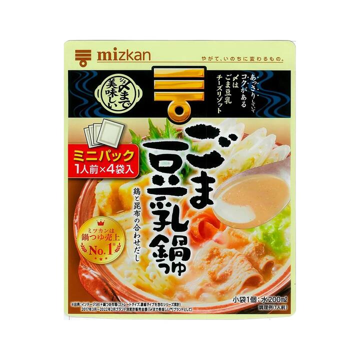 Mizkan Sesame Soy Milk Hot Pot Soup Base - 144g