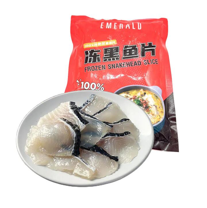 [Frozen] 100% Pure Black Fish Slices 500g