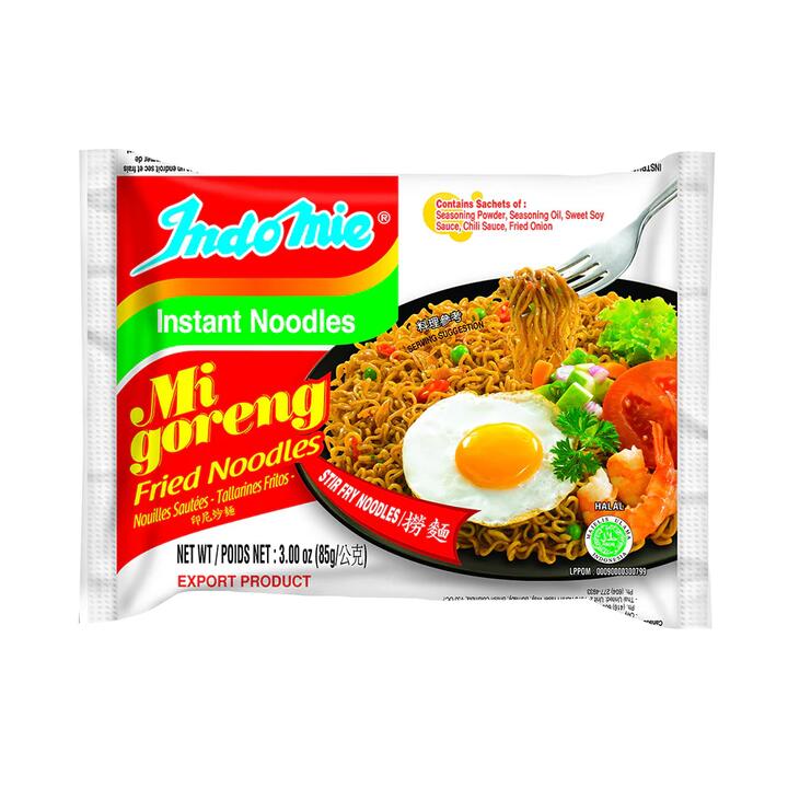 Indomie Indonesian Fried Noodles Original Flavor 85g