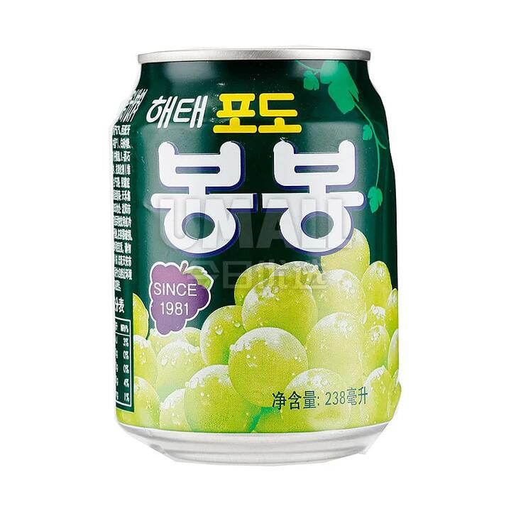 Haitai Grape Juice with Pulp - 238ml