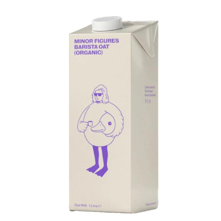Minor Figures Barista Organic Oat Milk - 1L