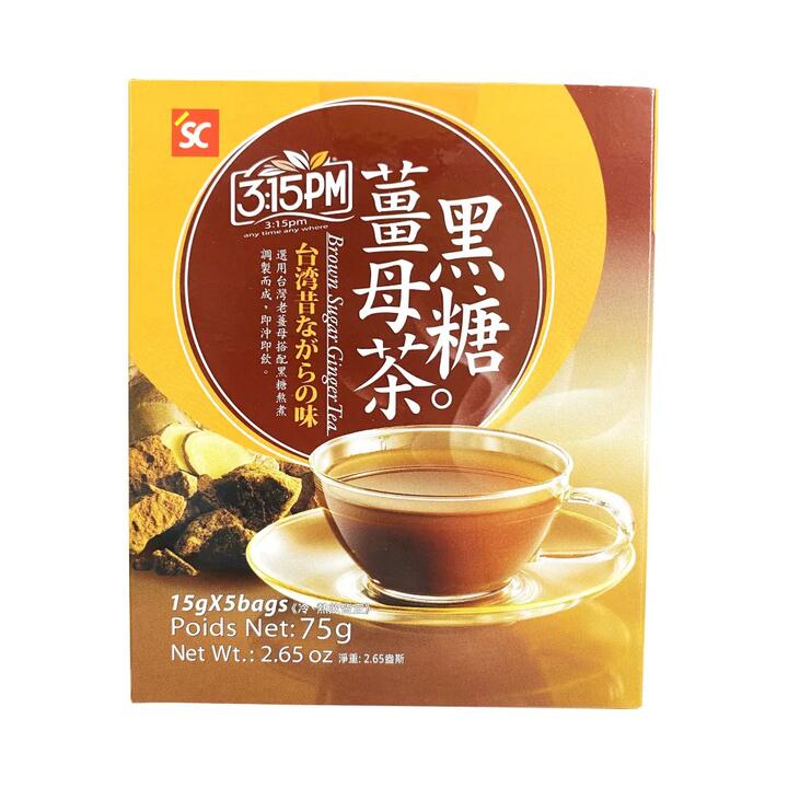 3:15PM Brown Sugar Ginger Tea - 5 Bags, 75g