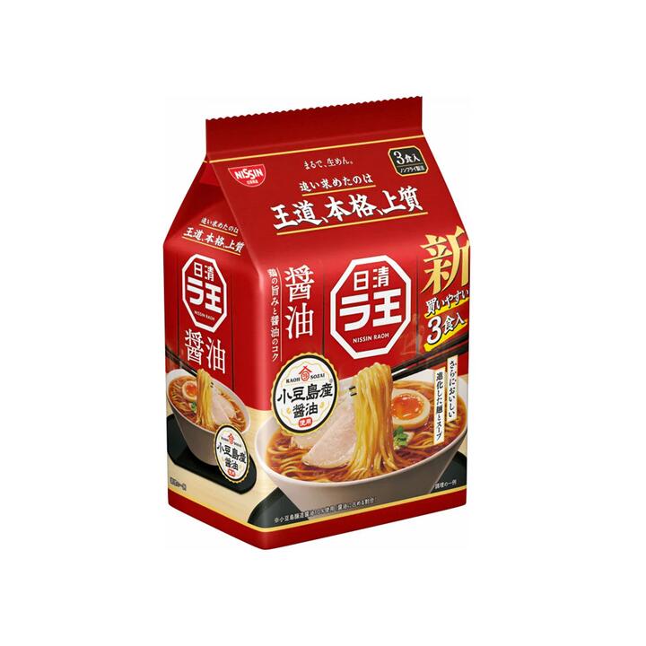 Nissin Raoh Shoyu Ramen - 3 Servings