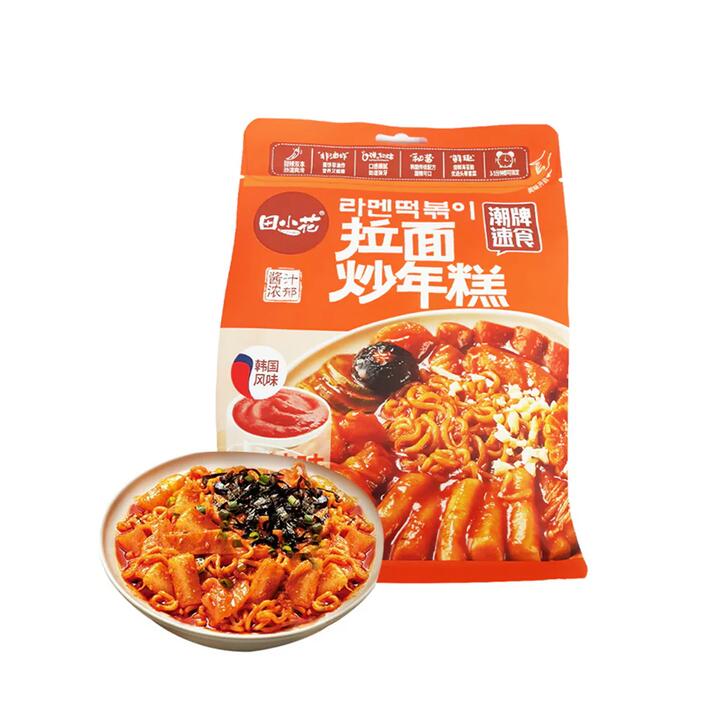 Tian Xiaohua Sweet and Spicy Ramen with Stir-fried Rice Cakes - 253g