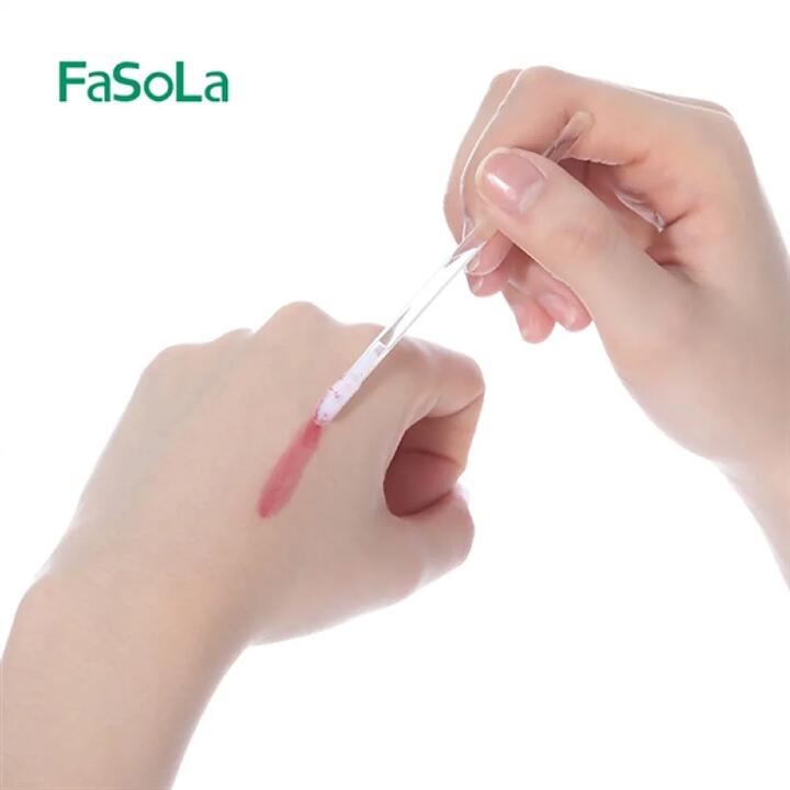 FaSoLa Disposable Lip Brushes - 50 Pieces, White