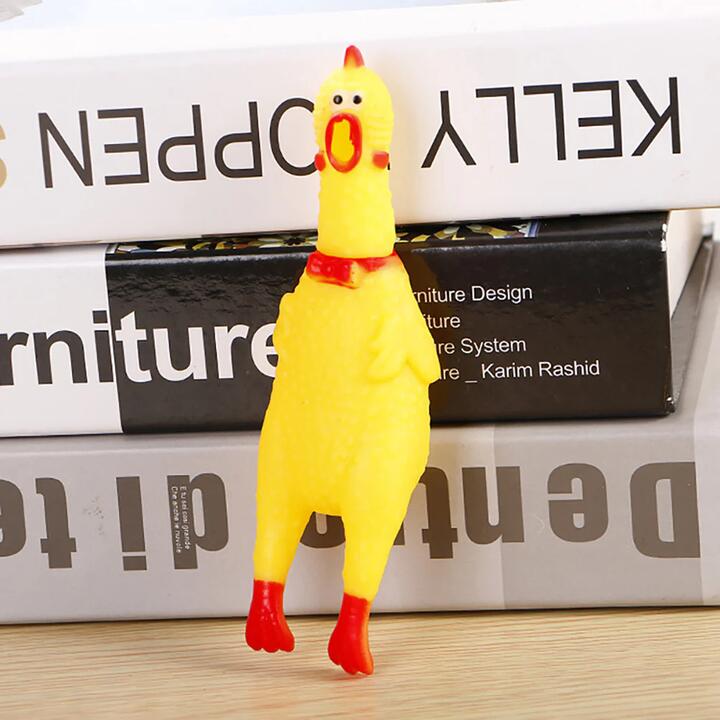 Ulife Screaming Chicken Toy - Small, 17cm