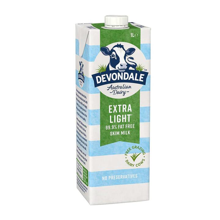 Devondale Extra Light Skim Milk - 1L