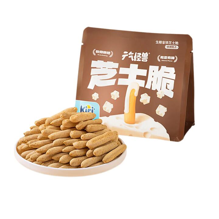 Yuanqi Monster Kiri Crispy Sticks - Coconut Latte Cheese Flavor - 50g
