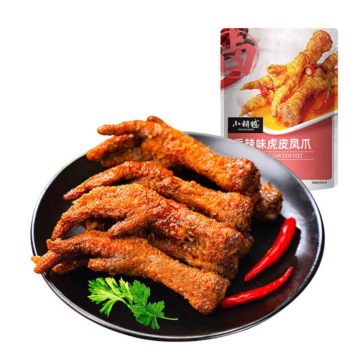 XiaoHuDuck Spicy Tiger Skin Chicken Feet - 110g
