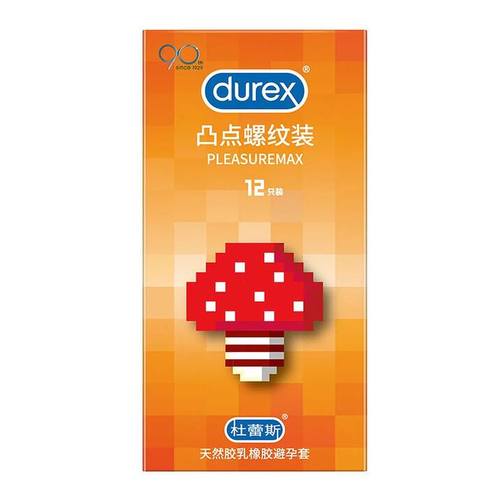 Durex Pleasuremax Condoms - 12 Pieces