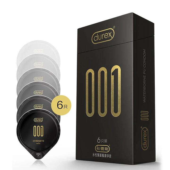 Durex 001 Condoms - 6 Pieces