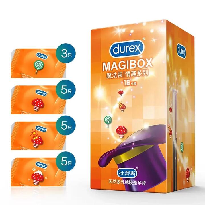 Durex Magic Box Condoms - 18 Pieces